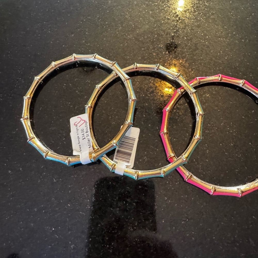 Multicolor stack bracelets - Picture 2 of 2